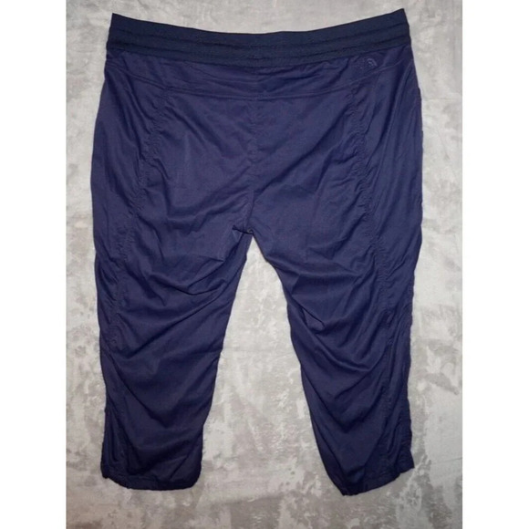 New The North Face Capri Pants Women’s 3XL Aphrodite 2.0 Summit Navy Stretch - Picture 10 of 16